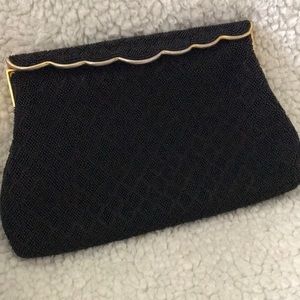 Gorgeous beaded black bags by Joseph evening bag